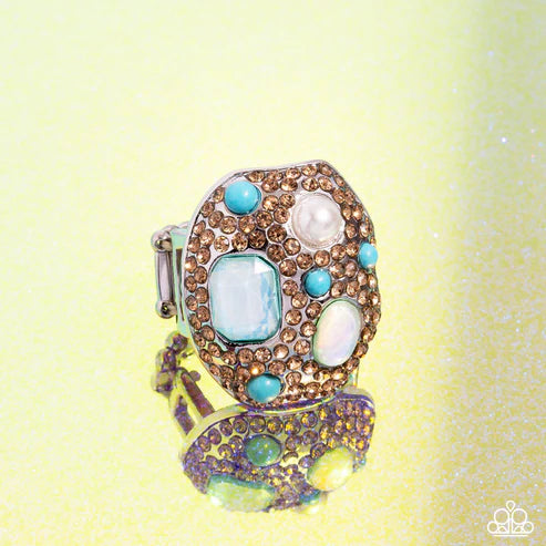 Paparazzi ♥ Active Artistry - Blue ♥ Ring