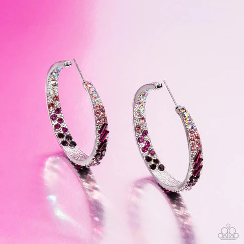 Paparazzi ♥ GLITZY By Association - Multi ♥ Earrings