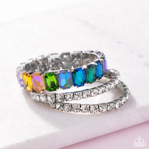 Paparazzi ♥ Candescent Caliber - Multi ♥ Bracelet