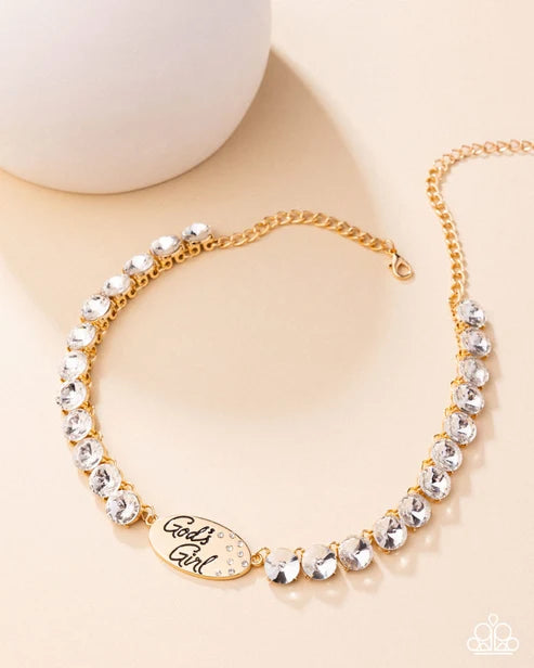 Paparazzi ♥ Gods Girl - Gold ♥ Necklace