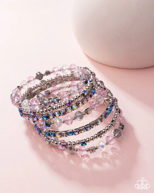 Paparazzi ♥ Sizzling Stack - Multi ♥ Bracelet
