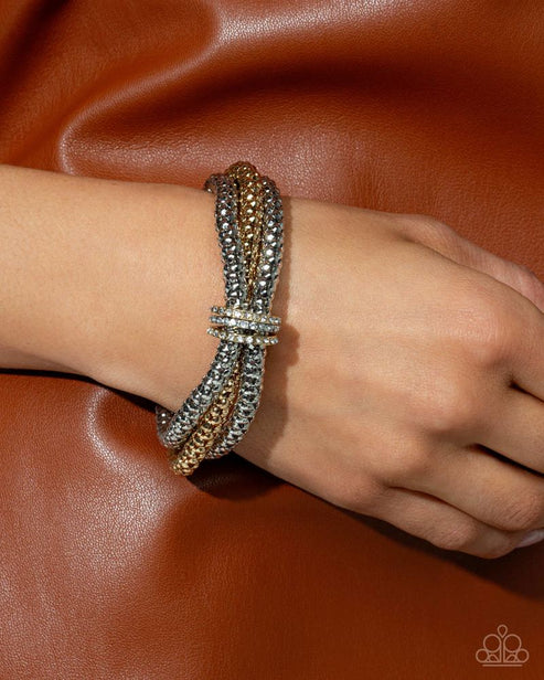 Paparazzi ♥ Faceted Facade - Multi ♥ Bracelet