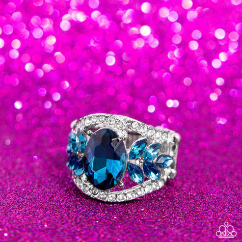 Paparazzi ♥ Cosmic Clique - Blue ♥ Ring