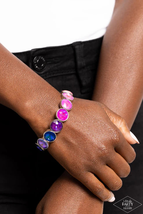 Paparazzi ♥ Radiant on Repeat - Multi ♥ Bracelet