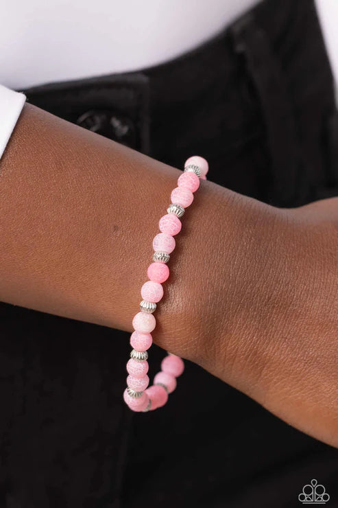 Paparazzi ♥ Ethereally Earthy - Pink ♥ Bracelet
