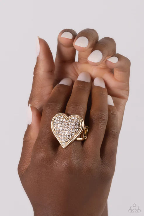 Paparazzi ♥ Sweet Serendipity - Gold ♥ Ring