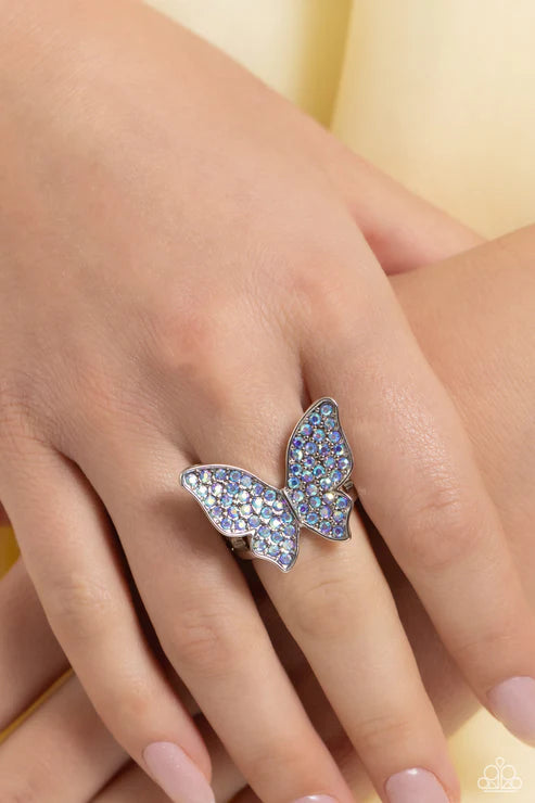 Paparazzi ♥ High Time - Blue ♥ Ring
