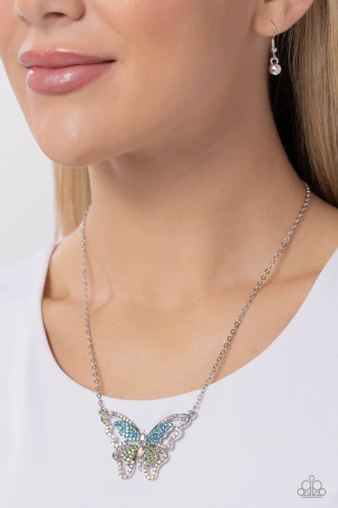 Paparazzi ♥ Weekend WINGS - Multi ♥ Necklace