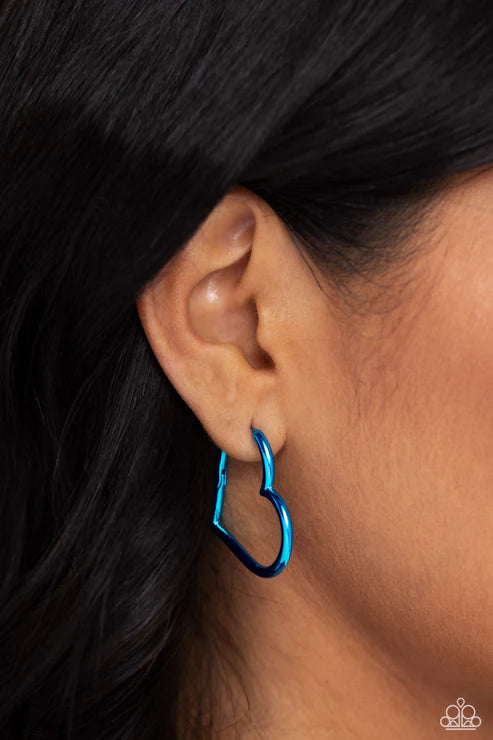 Paparazzi ♥ Loving Legend - Blue ♥ Earrings