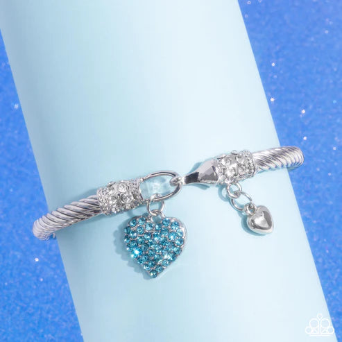 Paparazzi ♥ Heart Hour - Blue ♥ Bracelet