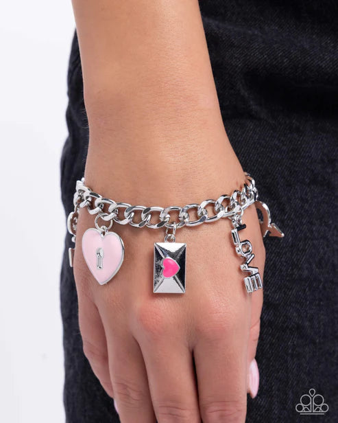 Paparazzi ♥ Valentines Variety - Pink ♥ Bracelet