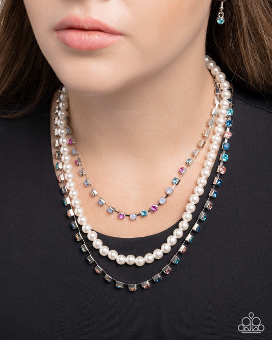 Paparazzi ♥ Class Change - Multi ♥ Necklace