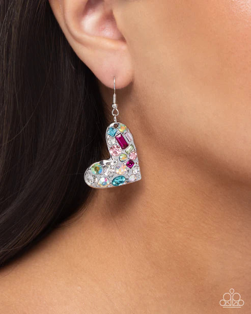Paparazzi ♥ Tender Treasure - Multi ♥ Earrings