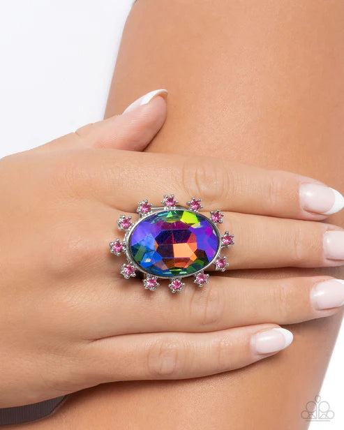 Paparazzi ♥ Make a Sound - Pink ♥ Ring