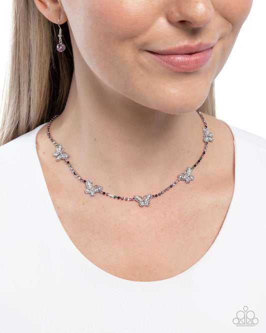 Paparazzi ♥ FANCIFUL of Life - Purple ♥ Necklace