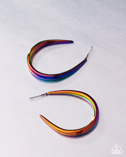 Paparazzi ♥ CURVE Your Appetite - Multi ♥ Earrings