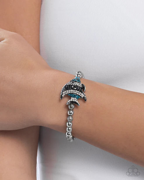 Paparazzi ♥ Admirable Angelfish - Blue ♥ Bracelet