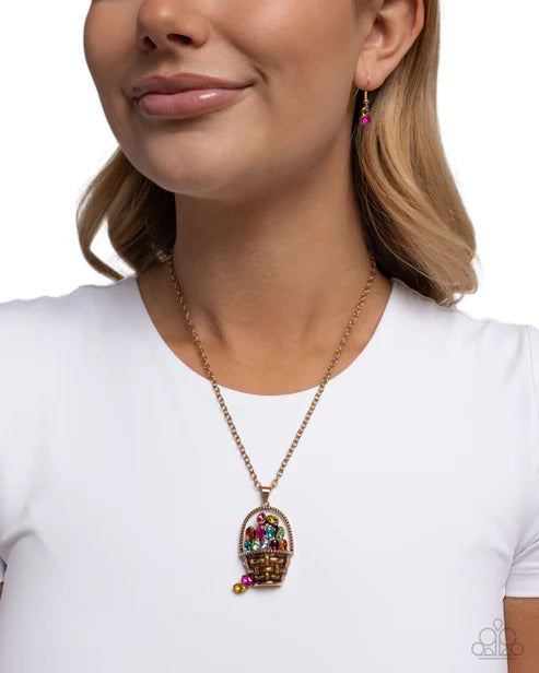 Paparazzi ♥ Easter Basket Brilliance - Multi ♥ Necklace