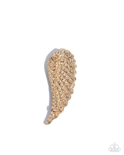 Paparazzi ♥ Angelic Affection - Gold ♥ Brooch