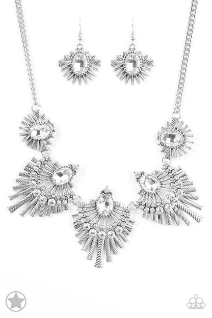 Paparazzi ♥ Miss YOU-niverse - Silver ♥ Necklace