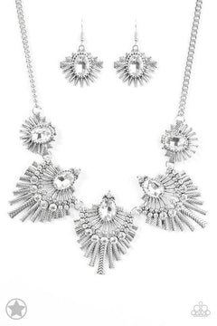 Paparazzi ♥ Miss YOU-niverse - Silver ♥ Necklace