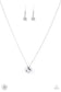 Paparazzi ♥ What A Gem - White ♥ Necklace