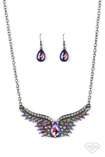 Paparazzi ♥ Smoldering Shimmer - Multi ♥ Necklace