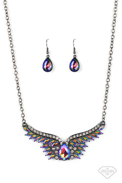 Paparazzi ♥ Smoldering Shimmer - Multi ♥ Necklace