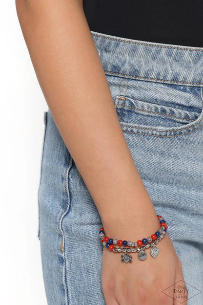 Paparazzi ♥ Choose Love - Multi ♥ Bracelet