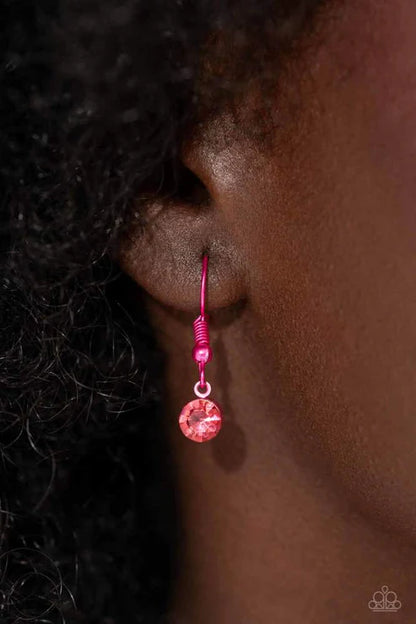 Paparazzi ♥ Fascinating Flyer - Pink ♥ Necklace