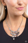 Paparazzi ♥ As Luck Would HALF It - White ♥ Necklace