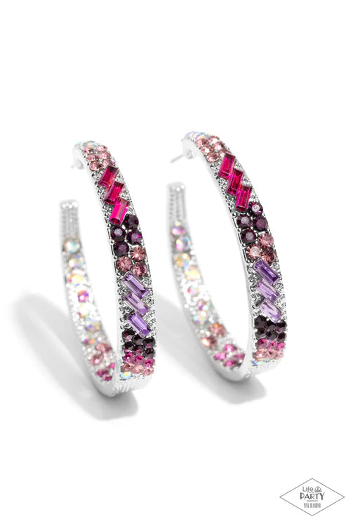 Paparazzi ♥ GLITZY By Association - Multi ♥ Earrings
