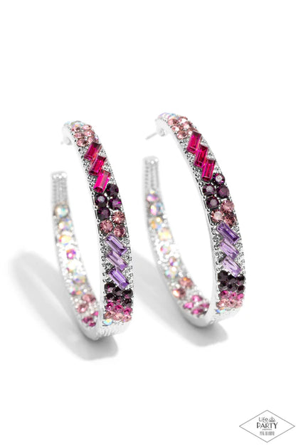 Paparazzi ♥ GLITZY By Association - Multi ♥ Earrings