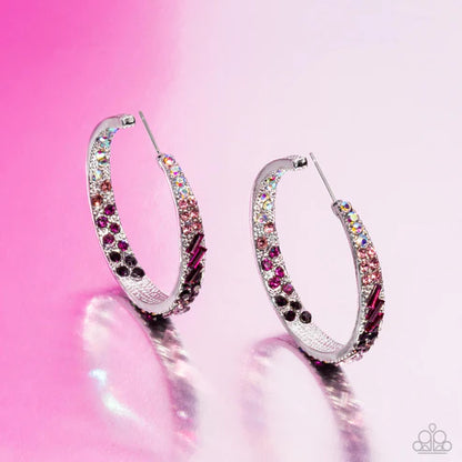 Paparazzi ♥ GLITZY By Association - Multi ♥ Earrings