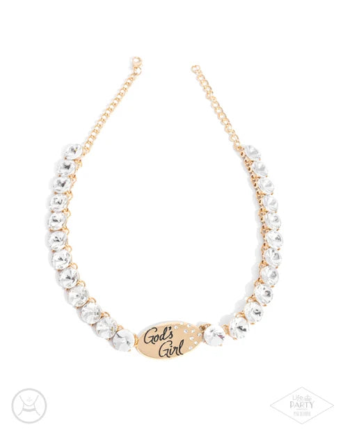 Paparazzi ♥ Gods Girl - Gold ♥ Necklace
