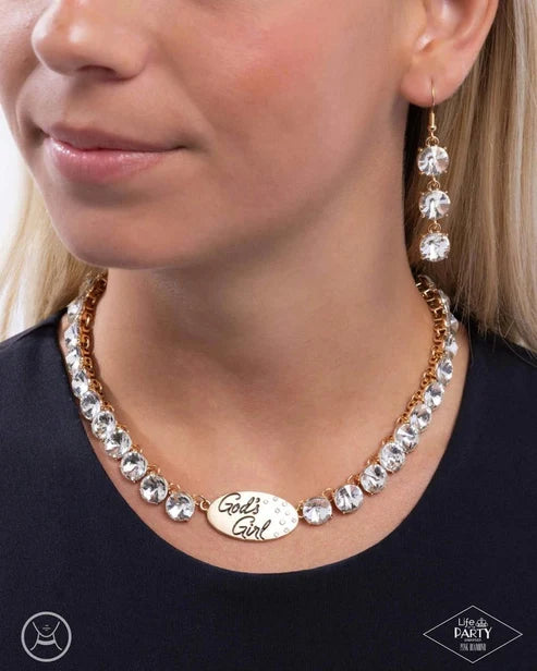 Paparazzi ♥ Gods Girl - Gold ♥ Necklace