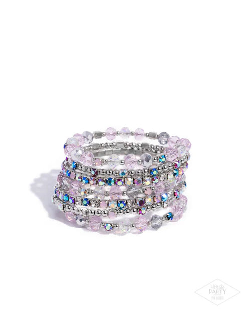 Paparazzi ♥ Sizzling Stack - Multi ♥ Bracelet