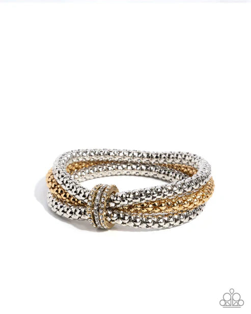 Paparazzi ♥ Faceted Facade - Multi ♥ Bracelet
