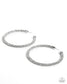 Paparazzi ♥ Classy Condition - White ♥ Earrings