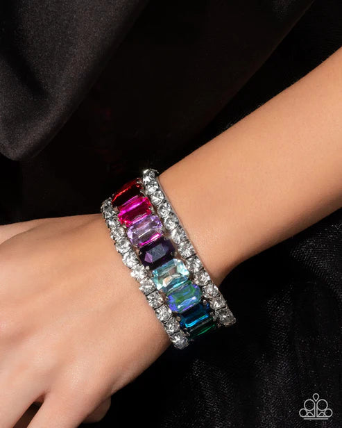 Paparazzi ♥ Candescent Caliber - Multi ♥ Bracelet