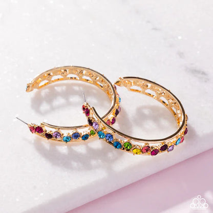 Paparazzi ♥ Scattered Sophistication - Multi ♥ Earrings