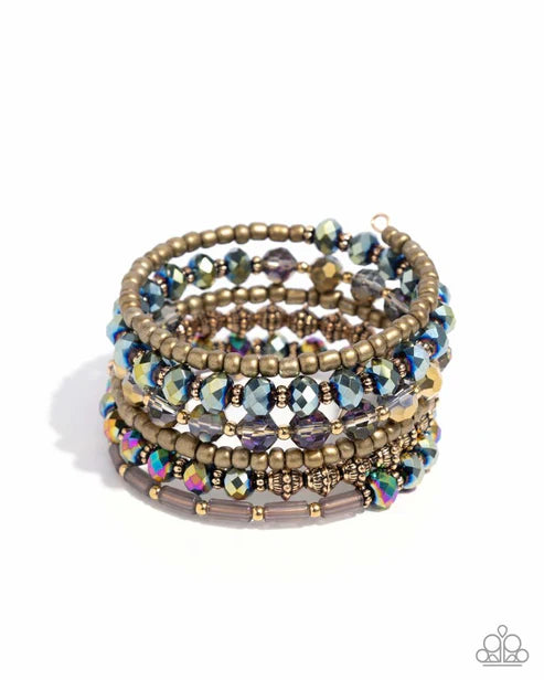 Paparazzi ♥ Stacked Surprise - Multi ♥ Bracelet