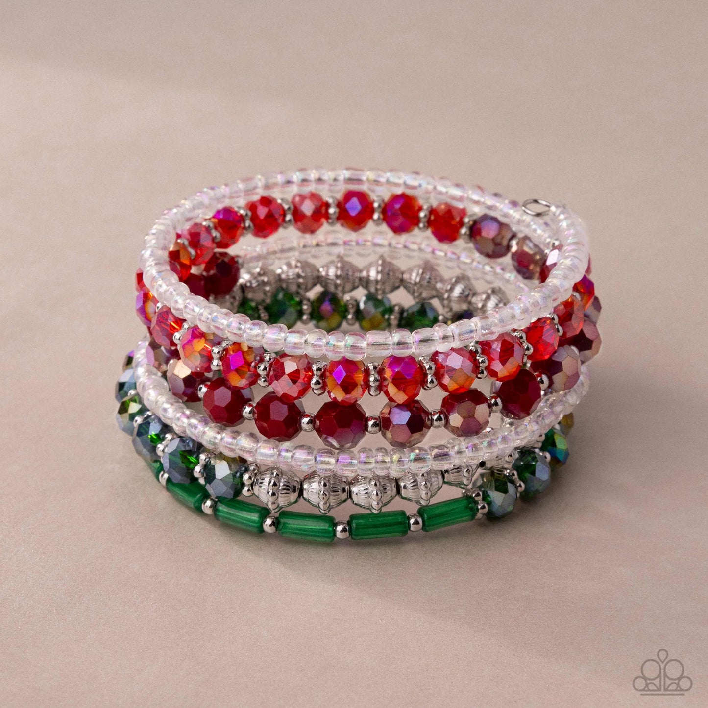 Paparazzi ♥ Stacked Surprise - Multi ♥ Bracelet