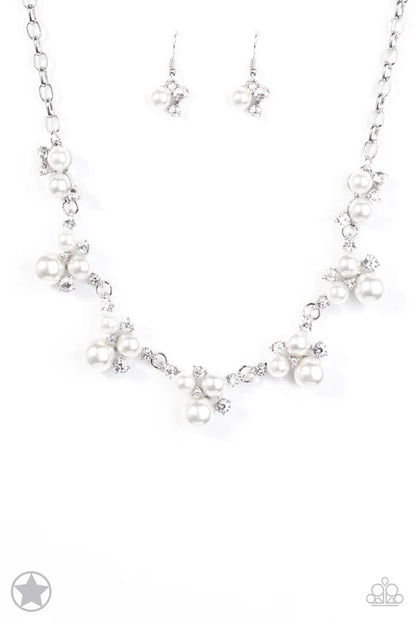 Paparazzi ♥ Toast To Perfection - White ♥ Necklace