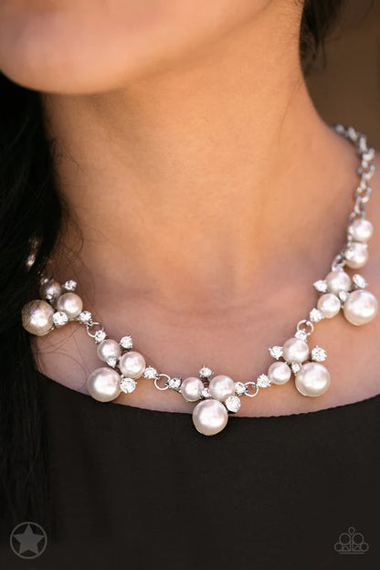 Paparazzi ♥ Toast To Perfection - White ♥ Necklace