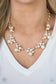 Paparazzi ♥ Toast To Perfection - Gold ♥ Necklace