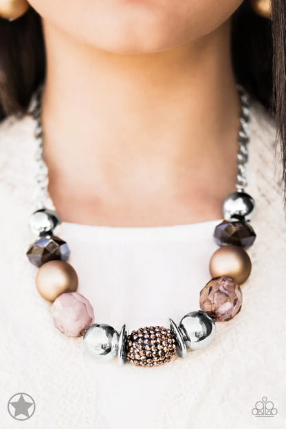 Paparazzi ♥ A Warm Welcome - Copper ♥ Necklace