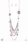 Paparazzi ♥ All The Trimmings - Pink ♥ Necklace
