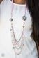 Paparazzi ♥ All The Trimmings - Pink ♥ Necklace