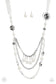 Paparazzi ♥ All The Trimmings - Ivory ♥ Necklace